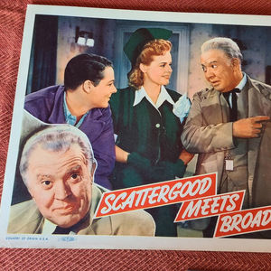 Scattergood Meets Broadway - General Lobby Cards