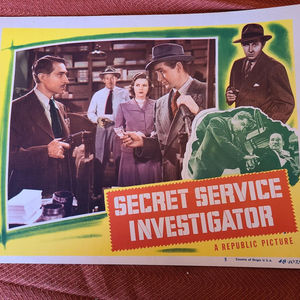 Secret Service Investigator - General Lobby Cards