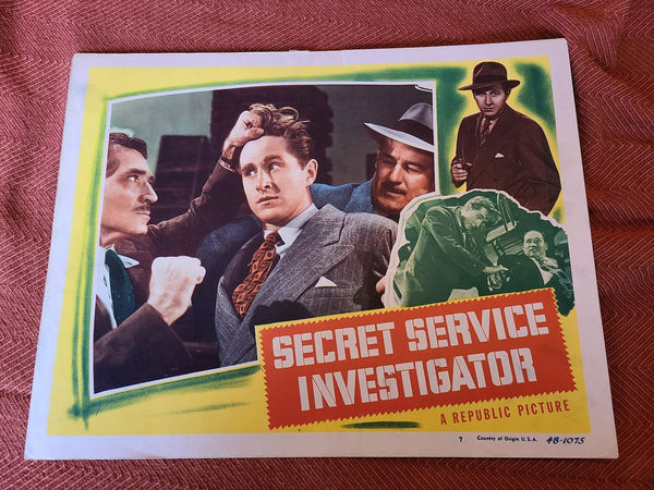 Secret Service Investigator - General Lobby Cards