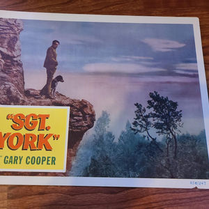 Sergeant York - Military/Aviation Lobby Cards