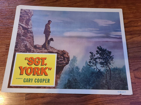 Sergeant York - Military/Aviation Lobby Cards