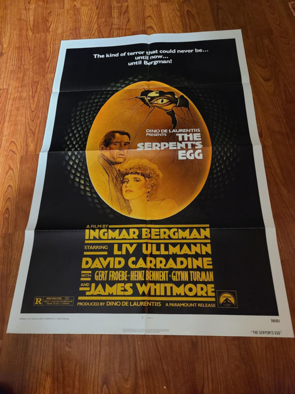 Serpent's Egg - 1 Sheets/US