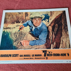 Seven Men From Now - Western Lobby Cards