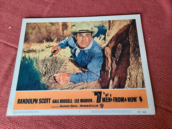 Seven Men From Now - Western Lobby Cards