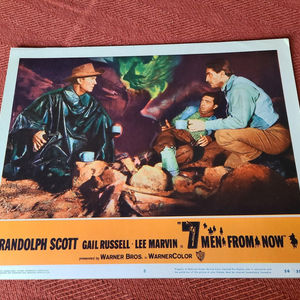 Seven Men From Now - Western Lobby Cards