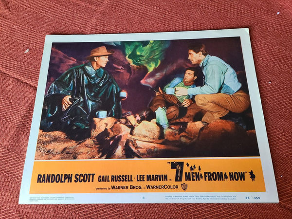 Seven Men From Now - Western Lobby Cards