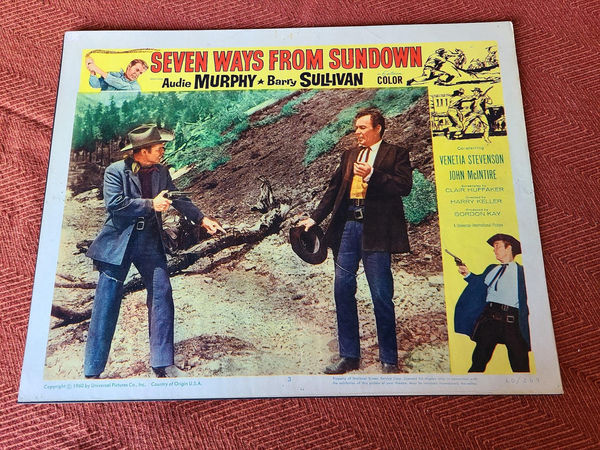 Seven Ways To Sundown - Western Lobby Cards