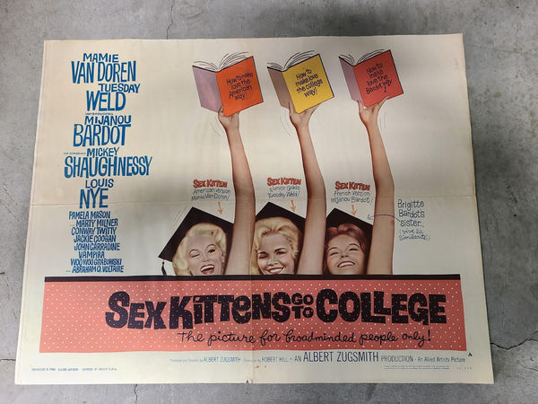 Sex Kittens Go to College - Half Sheets