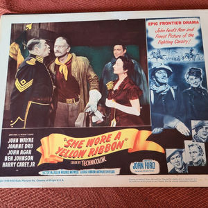 She Wore A Yellow Ribbon - Western Lobby Cards