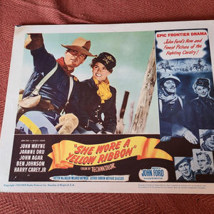 She Wore A Yellow Ribbon - Western Lobby Cards