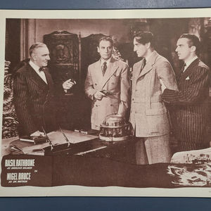 Sherlock Holmes In Washington - General Lobby Cards