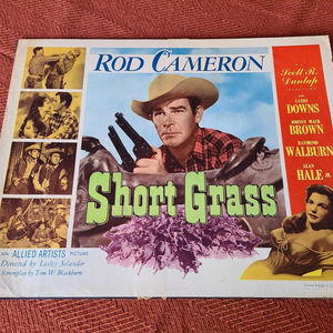 Short Grass - Western Lobby Cards