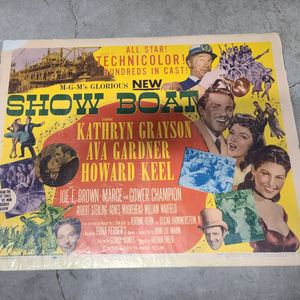 Show Boat - Half Sheets