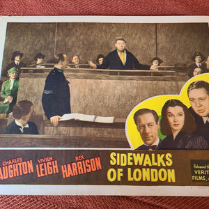 Sidewalks of London - General Lobby Cards