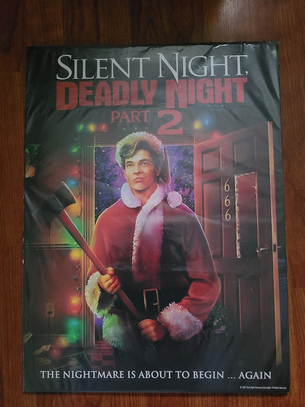 Silent Night Deadly Night 2 - Window Cards