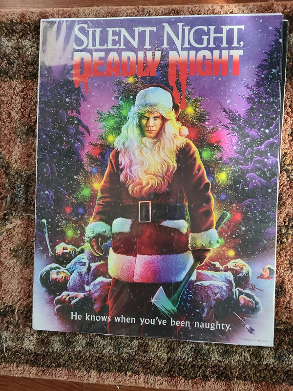 Silent Night Deadly Night - Window Cards