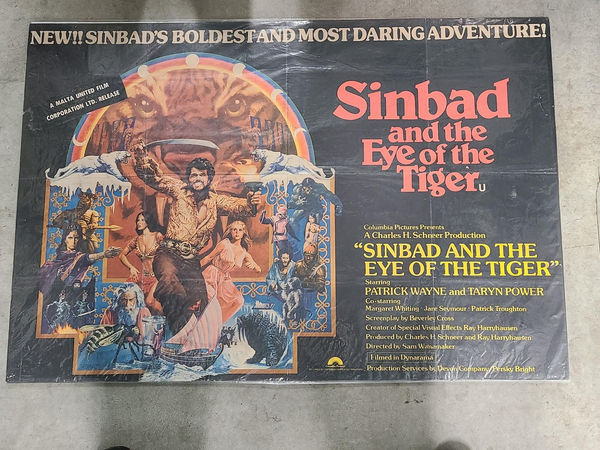 Sinbad and The Eye Of The Tiger - UK/US 30x40