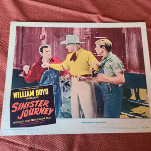 Sinister Journey - Western Lobby Cards