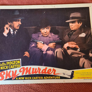 Sky Murder - General Lobby Cards