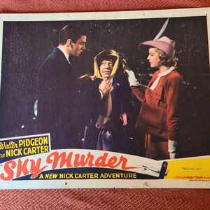 Sky Murder - General Lobby Cards