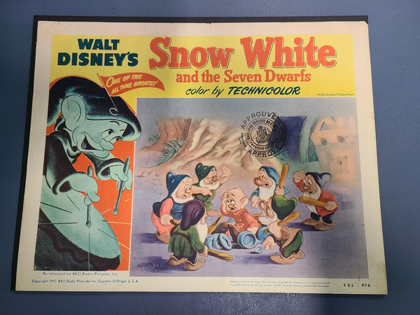 Snow White And The Seven Dwarfs - General Lobby Cards