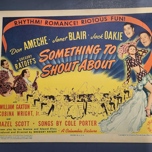 Something To Shout About - Title Cards