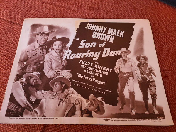 Son Of Roaring Dan - Western Lobby Cards