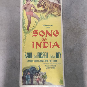 Song Of India - Inserts