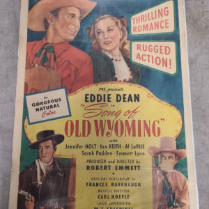 Song Of Old Wyoming - 1 Sheets/US