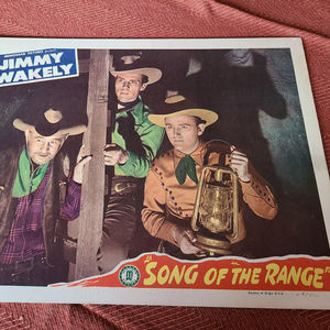 Song Of The Range - Western Lobby Cards