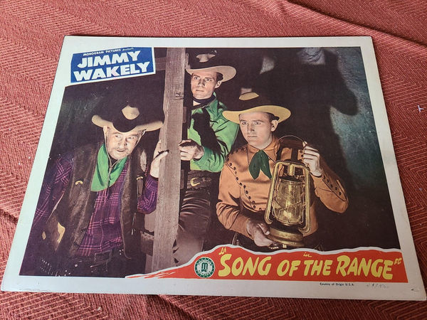 Song Of The Range - Western Lobby Cards