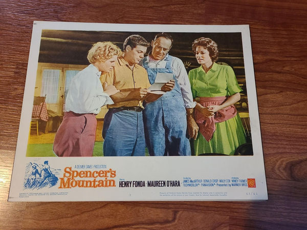 Spencer's Mountain - General Lobby Cards