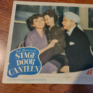 Stage Door Canteen - Military/Aviation Lobby Cards