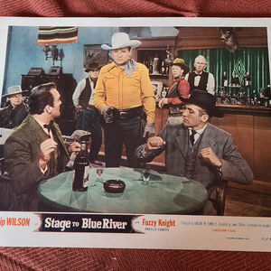 Stage To Blue River - Western Lobby Cards