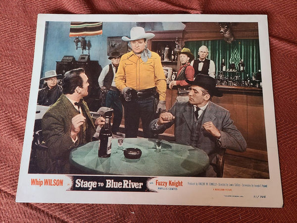 Stage To Blue River - Western Lobby Cards