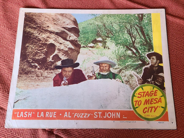 Stage To Mesa City - Western Lobby Cards