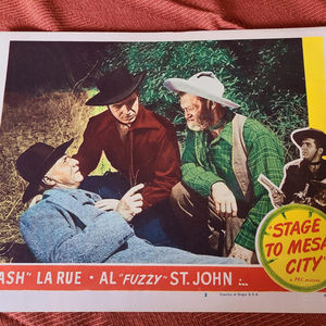 Stage To Mesa City - Western Lobby Cards