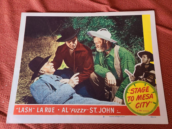 Stage To Mesa City - Western Lobby Cards