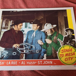 Stage To Mesa City - Western Lobby Cards