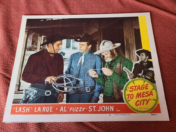 Stage To Mesa City - Western Lobby Cards