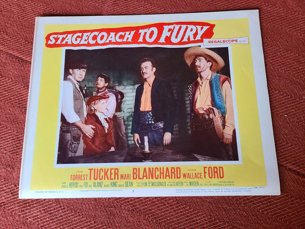 Stagecoach To Fury - Western Lobby Cards