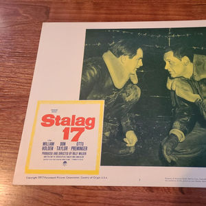 Stalag 17 - Military/Aviation Lobby Cards