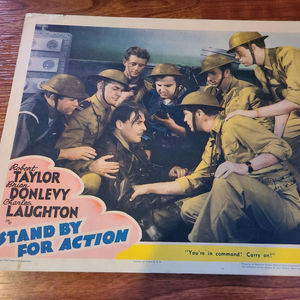 Stand By For Action - Military/Aviation Lobby Cards