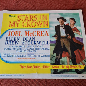 Stars In My Crown - Western Lobby Cards