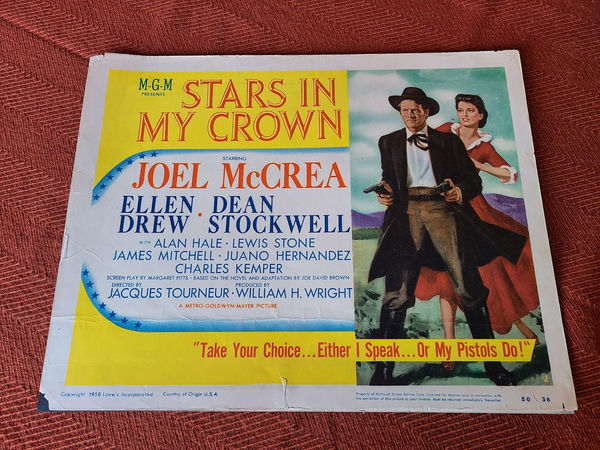 Stars In My Crown - Western Lobby Cards