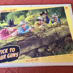 Stick To Your Guns - Western Lobby Cards