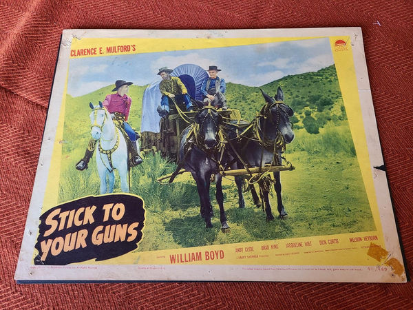 Stick To Your Guns - Western Lobby Cards