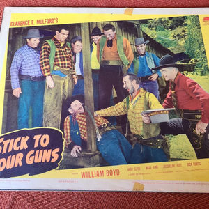 Stick To Your Guns - Western Lobby Cards