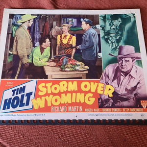 Storm Over Wyoming - Western Lobby Cards