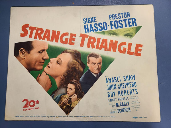 Strange Triangle - Title Cards